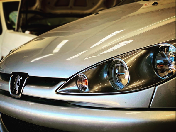 Peugeot 206 Twin headlights Halo Angel eye