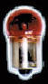 red side light bulb